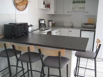 Wohnküche Ferienwohnung Seemann